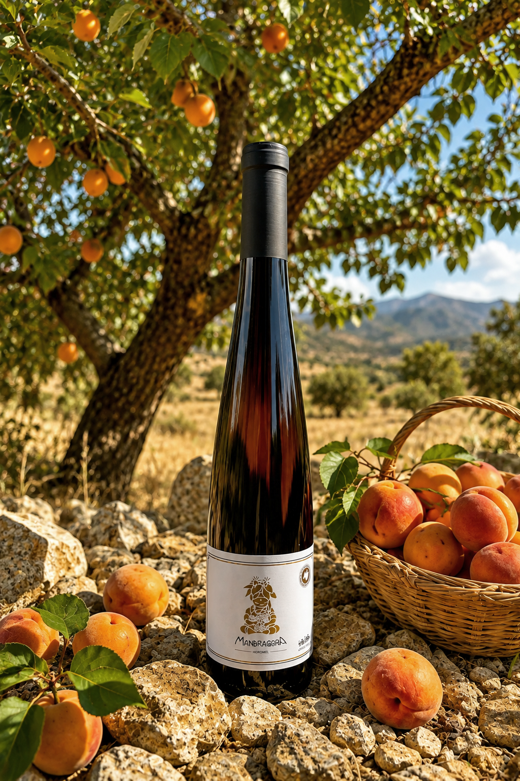 Aubercoc - Mandragora Hidromel - Hidromiel de Mallorca, albaricoques de Porreres