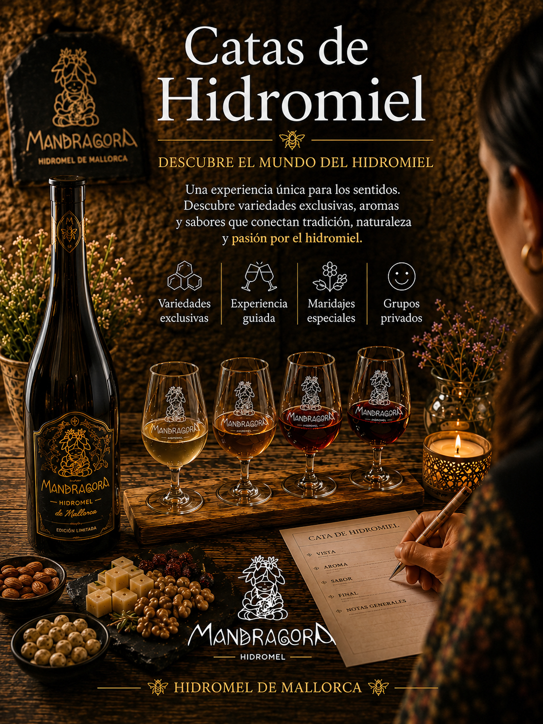 Catas de Hidromiel de Mallorca - Mandragora Hidromel